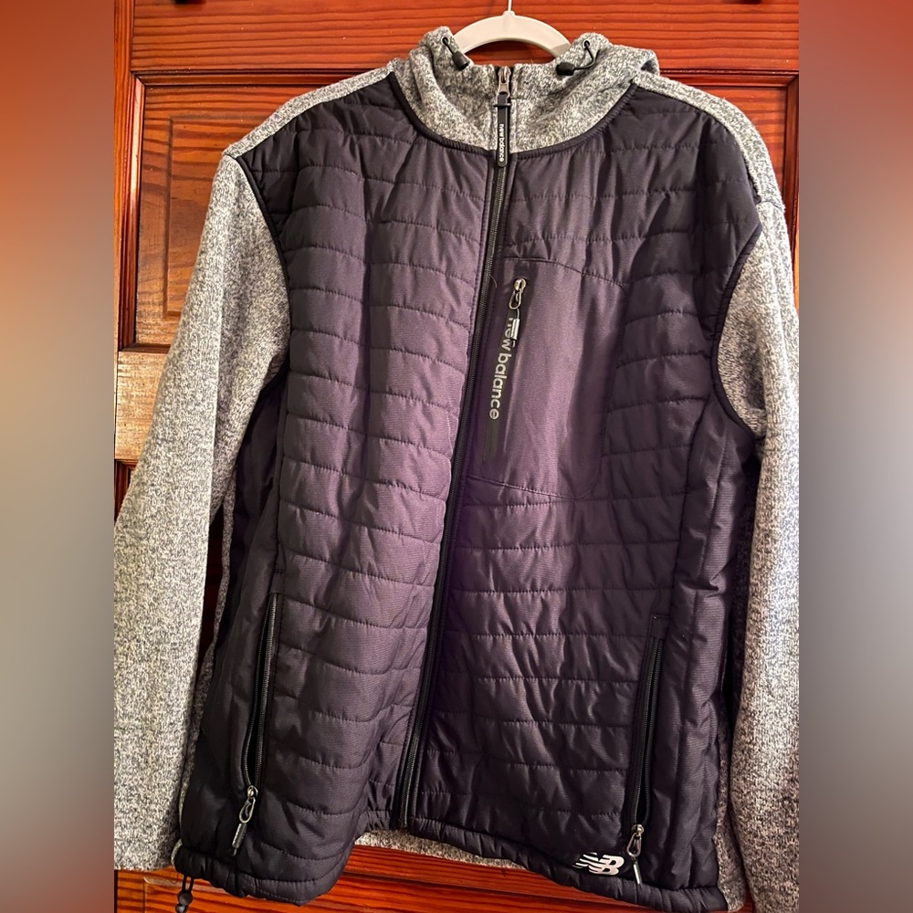 New Balance Zip Up Hoodie Large
